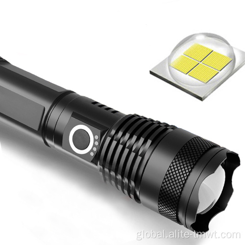 Flashlight High Lumen Waterproof Electronic Recharge Torch HIgh Lumens Waterproof Headlamp USB Rechargable Torch Factory